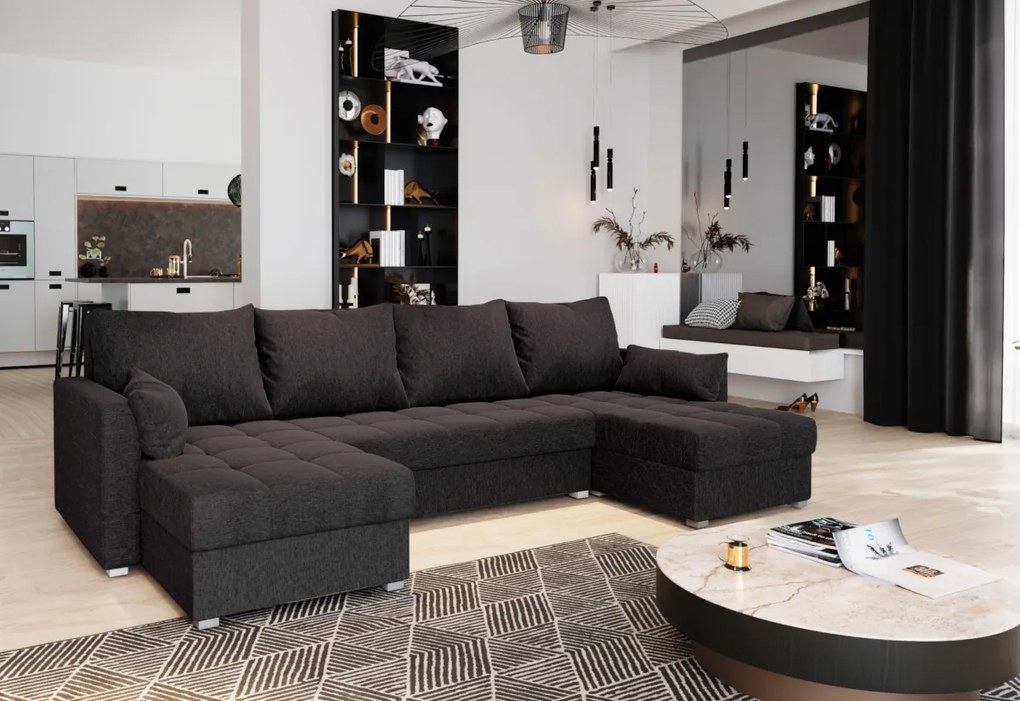 Supermobel Canapea in forma de U JAKO, 298x83x143, kronos 01