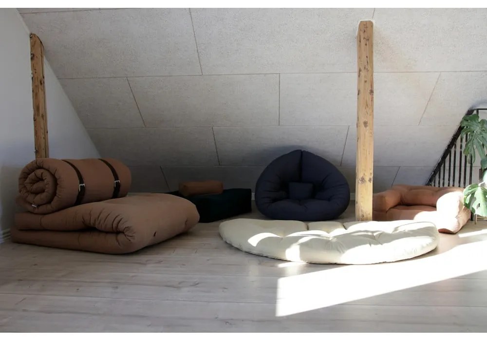 Fotoliu variabil Karup Design Buckle Up Beige