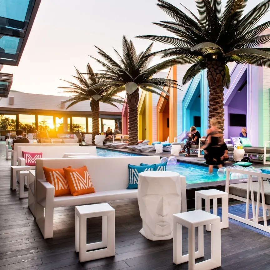 Set 2 tabureti de exterior / interior design modern premium FRAME STOOL 54096 Vondom