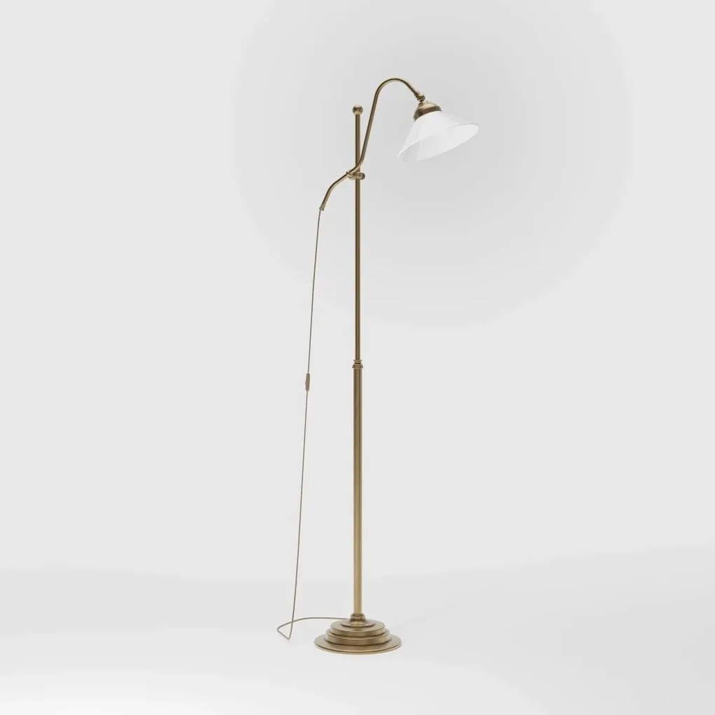 Lampadar din alama cu brat reglabil Sofia