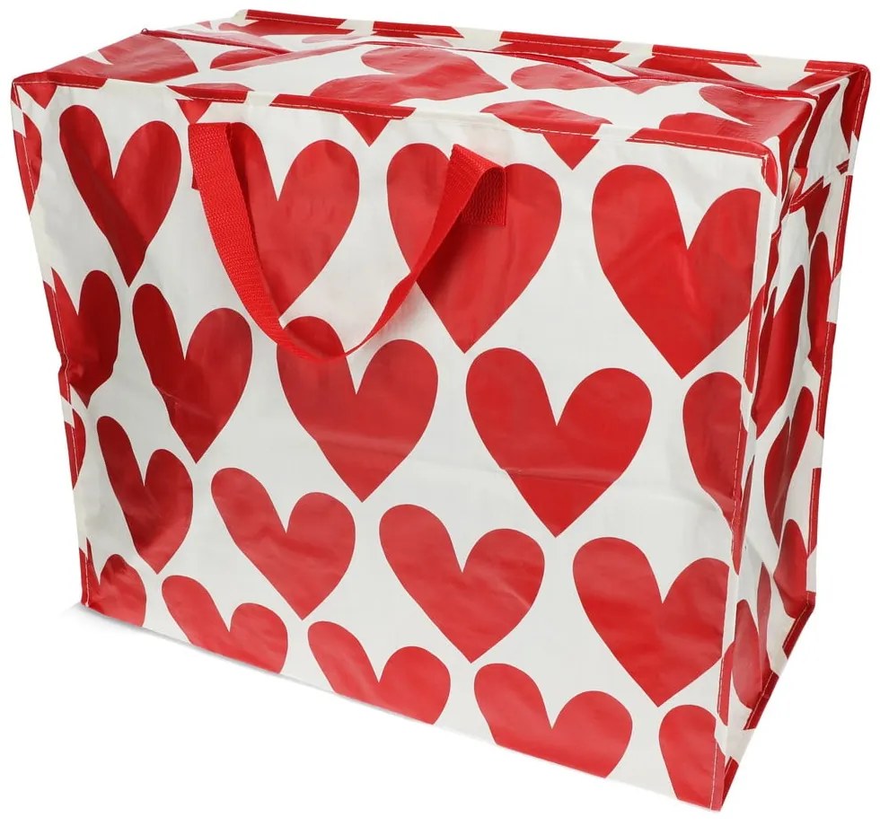 Cutie de depozitare pentru haine din plastic reciclat 58x28x48 cm Hearts – Rex London