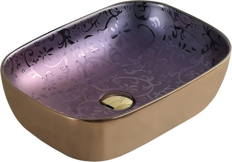Mexen Rita lavoar pe blat 45 x 32 cm, mov - 21084557