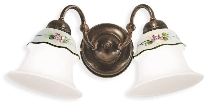 Aplica design clasic cu decor ceramic realizat manual FERRARA