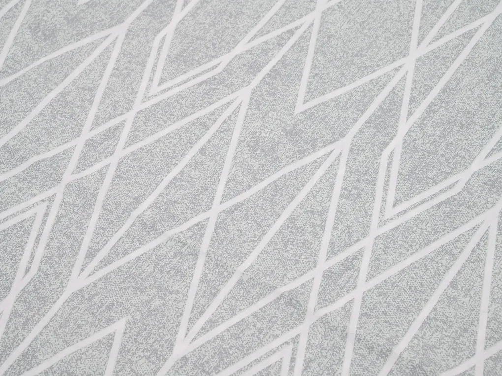 Lenjerie de pat din bumbac Renforcé GRAY STRIPES gri Dimensiunile lenjeriei: 70 x 90 cm | 140 x 200 cm
