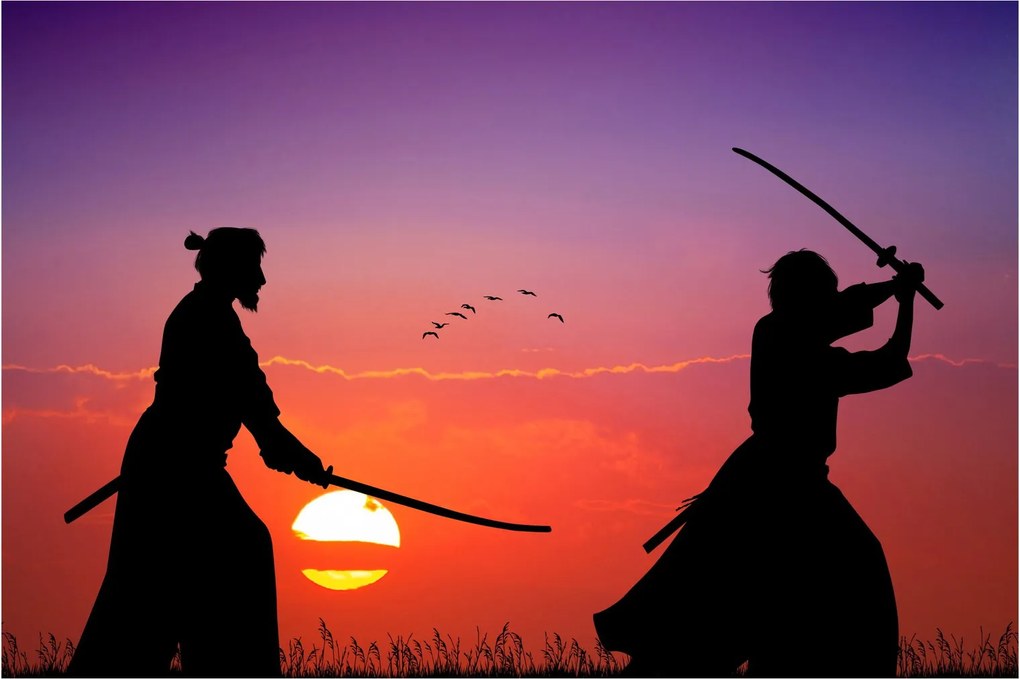 Tablou - Samurai (90x60 cm)