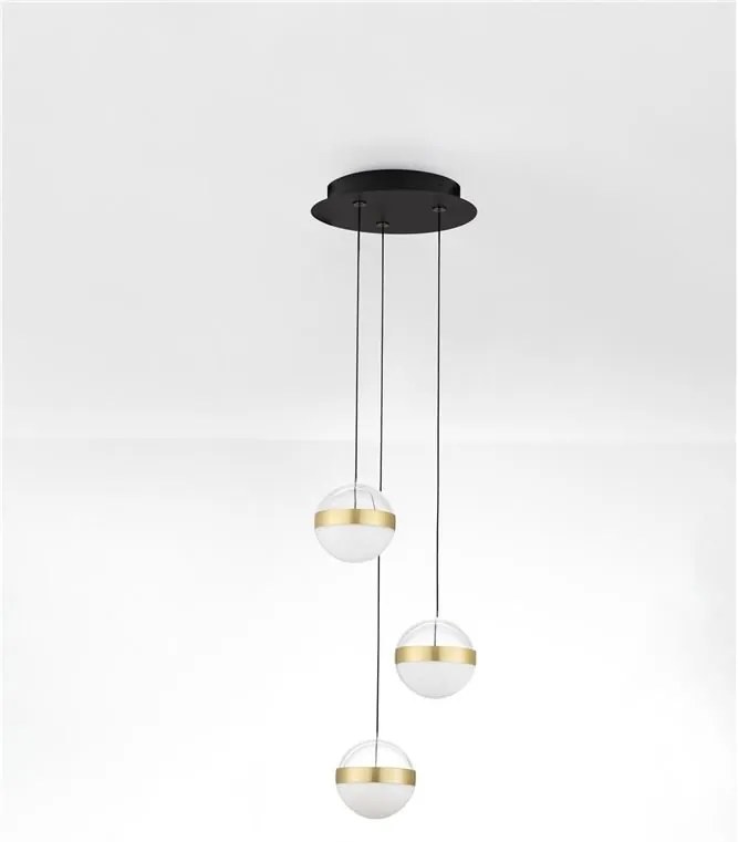 Lustra cu 3 Pendule LED stil modern ALAZ
