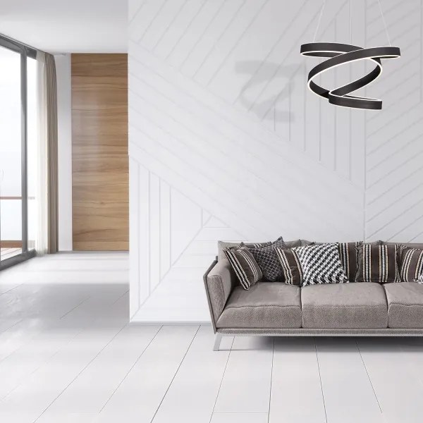 LED Lustră pe cablu ANDROMEDA LED/45W/230V