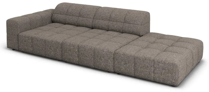 Șezlong gri închis (cu colț pe partea stângă ) Chicago – Cosmopolitan Design