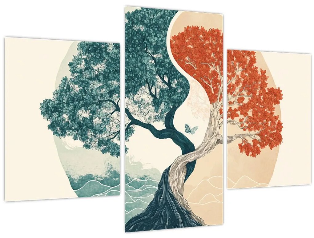 Tablou – Arbore plin de energie (90x60 cm)