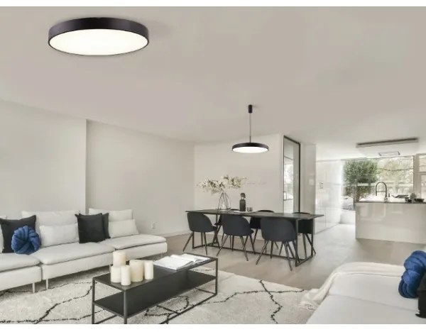 Plafonieră LED dimabilă MARCELLO LED/60W/230V negru Azzardo AZ5082