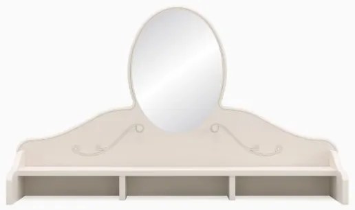 Coiffeuse cu 3 compartimente alb Sweet