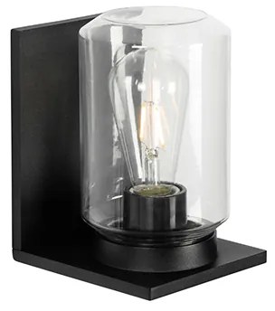 Aplică modernă neagră IP54 - Marshall