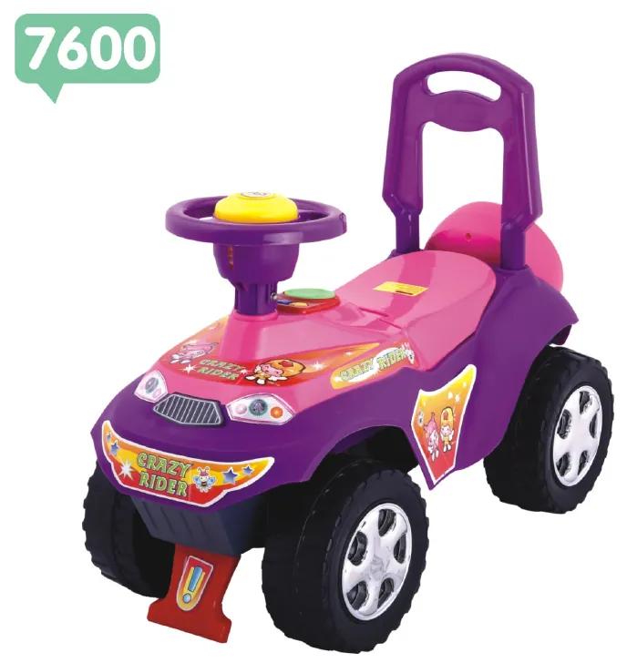 Masinuta copii Ride-On BebeRoyal 7600 Roz