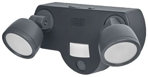 Corp de iluminat LED de exterior cu senzor și cameră Ledvance 2xLED/8W/230V IP44 Wi-Fi