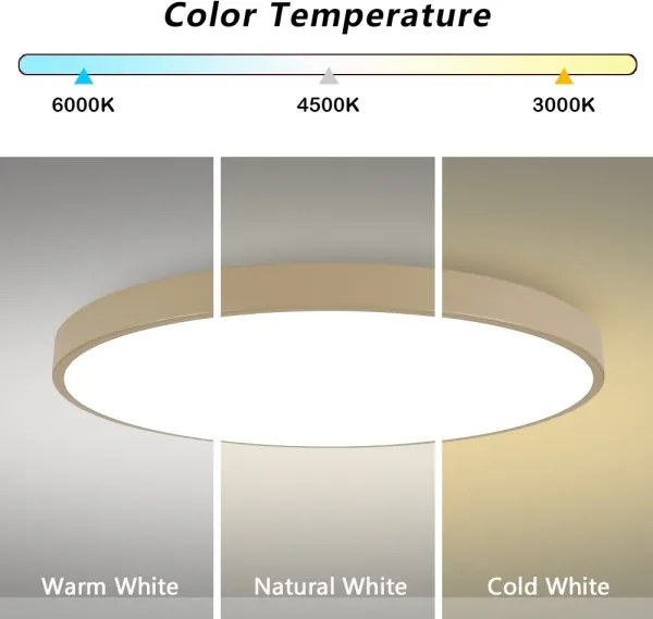 Brilagi-LED Plafonieră POOL LED/180W/230V 3000/4000/6000K diam. 120 cm bej