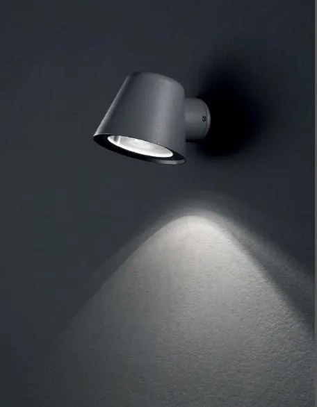 Aplica de exterior cu protectie IP43 GAS AP1 ANTRACITE 091525