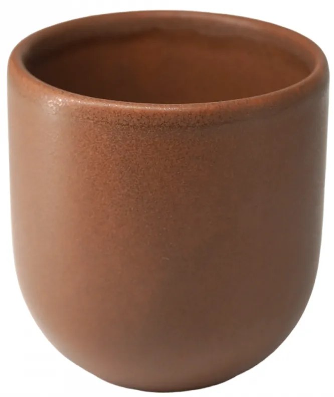 Pahar Cafea Novum (250ml, Maro Pantone Cambridge) Gresie Glazurata Manual