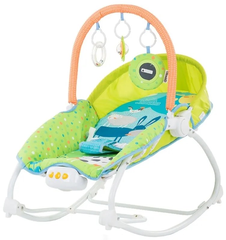 Scaunel balansoar Chipolino Fiesta multicolor