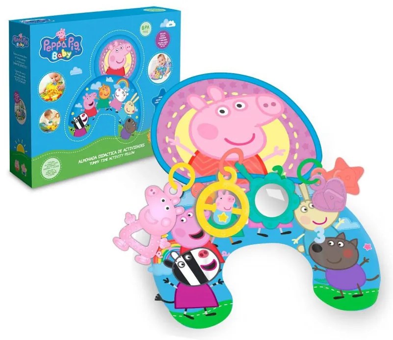 Purcelușa Peppa pernă activitate