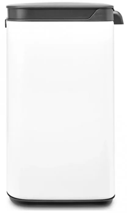 Cos de gunoi Brabantia Bo Small 1006621, 4 L, Deschidere lina si silentioasa, Baza antiderapanta, Alb