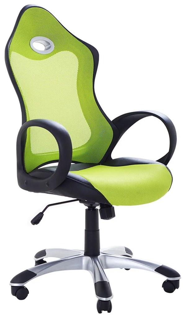 Scaun de birou Isit (limetă). Promo -47%. 1011161
