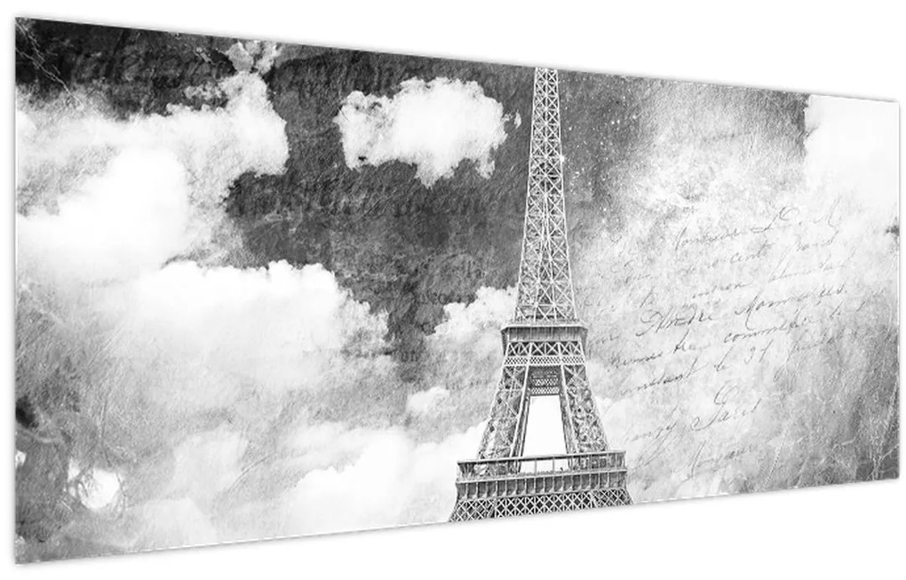 Tablou - Carte poștală de epocă a orașului N⁰3 (120x50 cm)