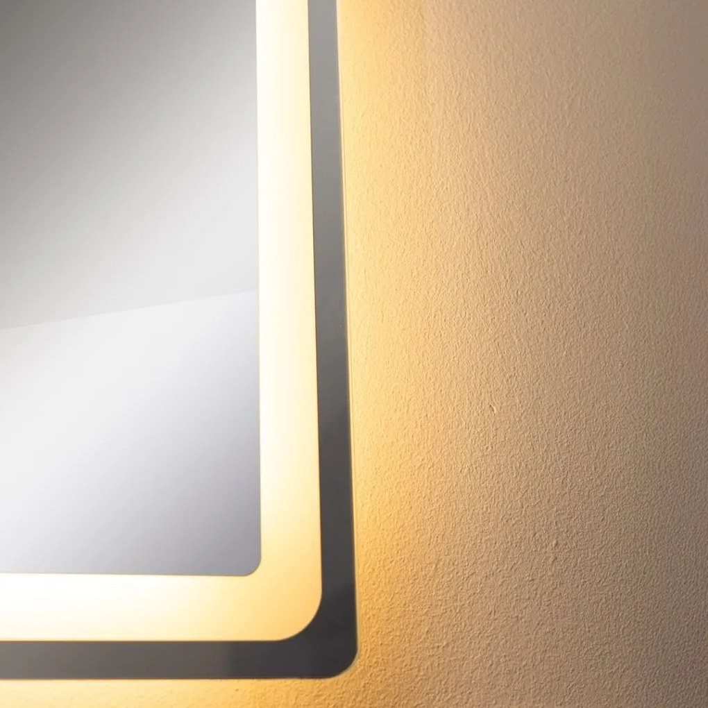 Oglinda baie cu iluminat LED IP44 Mirror LED 50x70cm