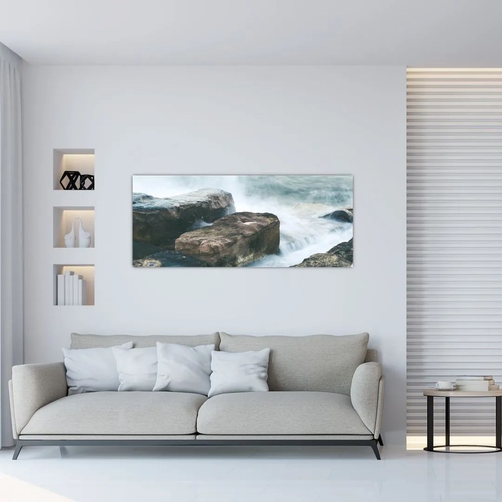Tablou - puterea apei (120x50 cm)