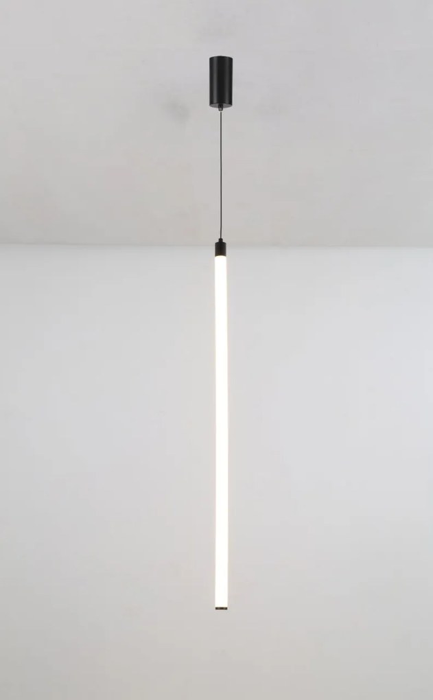 Pendul LED design tehnic Ray negru