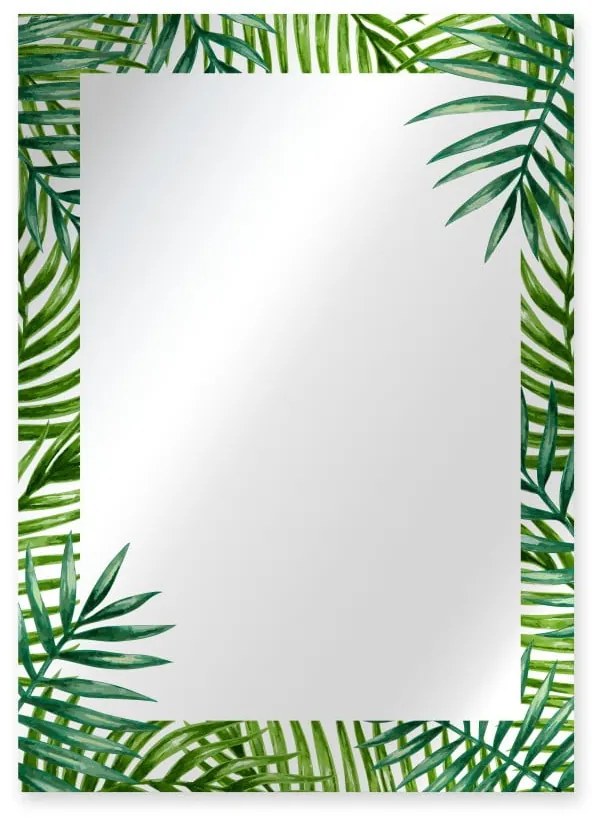 Oglindă de perete Surdic Espejo Decorado Monstera, 50 x 70 cm