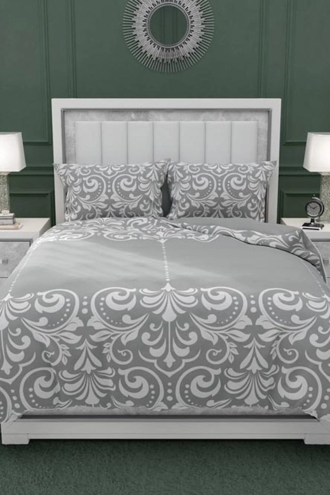 Lenjerie de pat Glamour Queen gri 140x200 cm