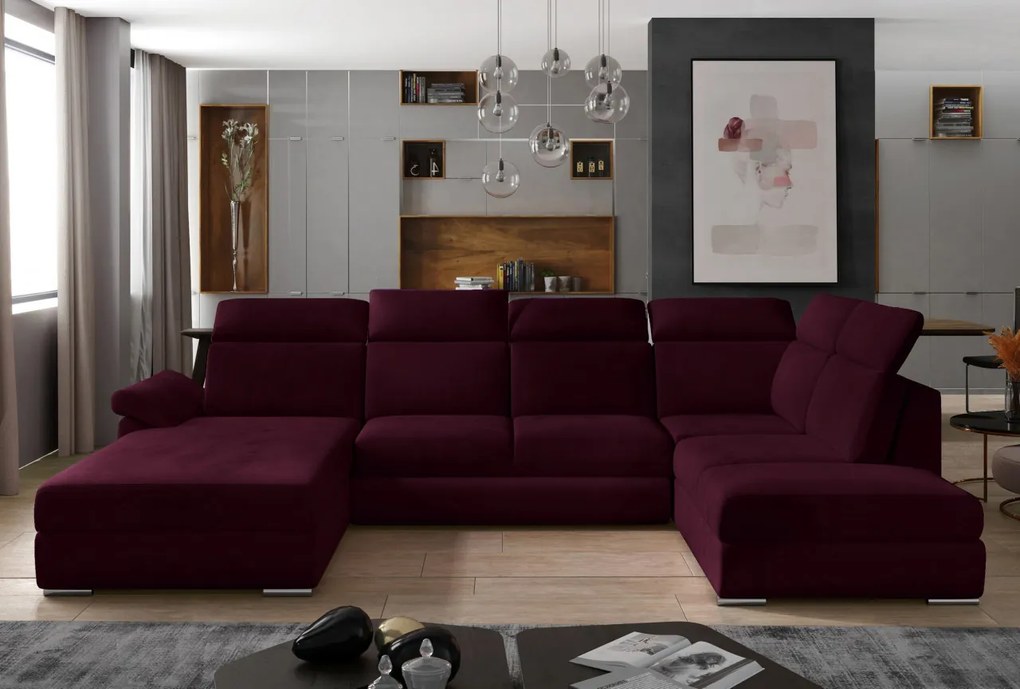 Coltar extensibil Evanell pe stanga Matvelvet 68