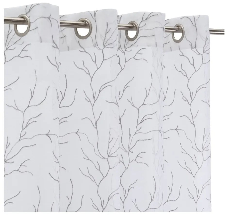 Perdea albă-gri 140x260 cm Coral – Casa Selección