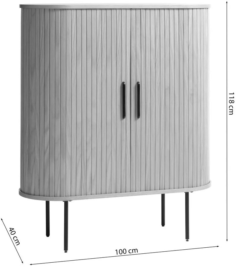 Dulap Gatto G2 (stejar + negru). 1098767