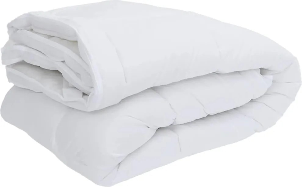 vidaXL Protecție de saltea, alb, 140x220 cm