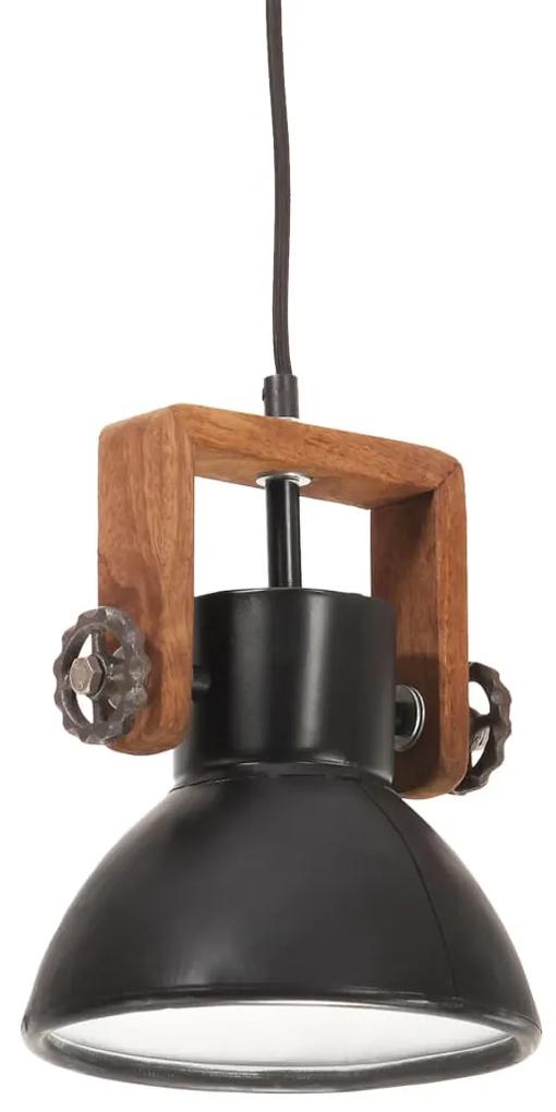 Lampa suspendata industriala, negru, 19 cm, 25 W, E27, rotund Negru,    19 cm, 1