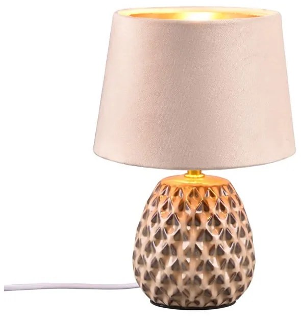 Veioză bej (înălțime 27 cm) Ariana – Reality