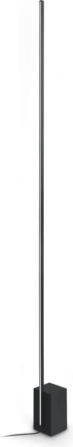 Lampadar LED minimalist ESSENCE PT SQUARE NERO 3000K