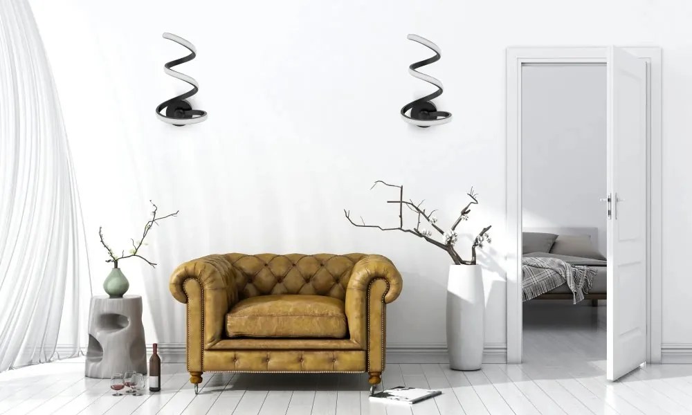 Corp de iluminat elegant cu design modern crom