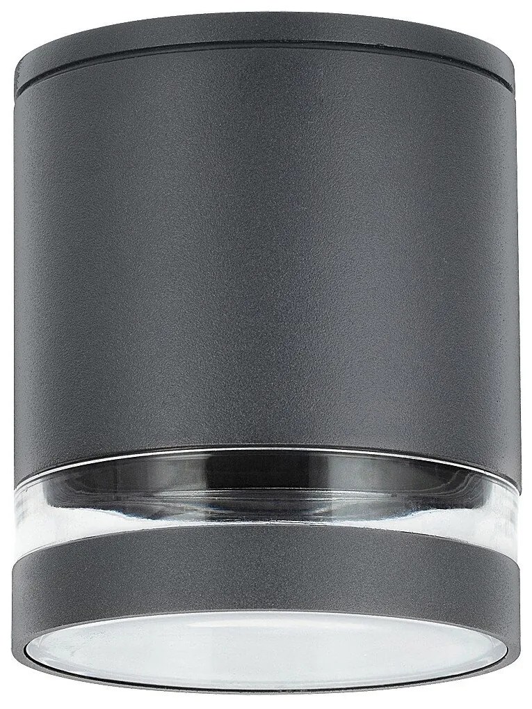 Spot aplicat pentru iluminat exterior design modern IP54 Zombor antracit 10,2cm