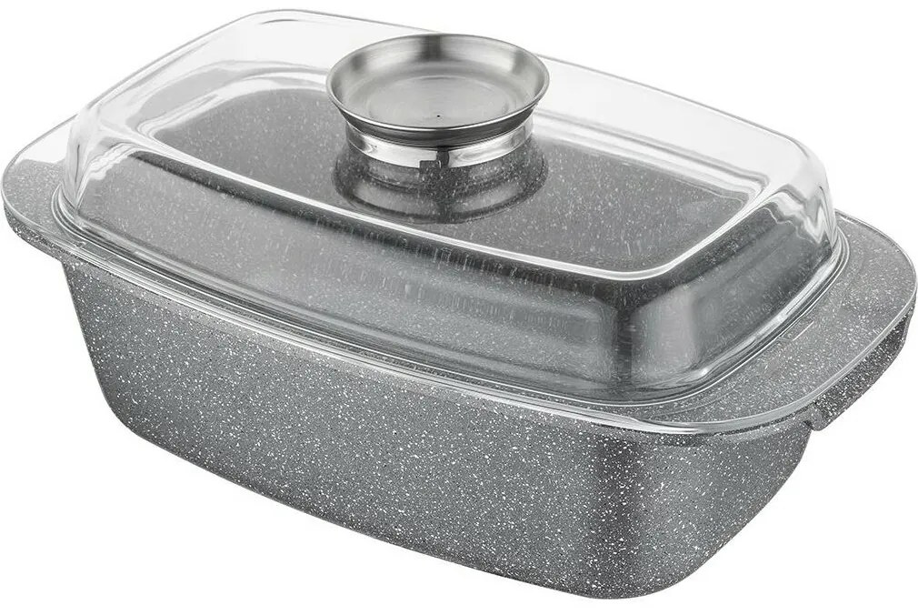 Florina Tigaie din aluminiu cu capac aromat Lava 4,5 l, 32 × 22 × 11 cm