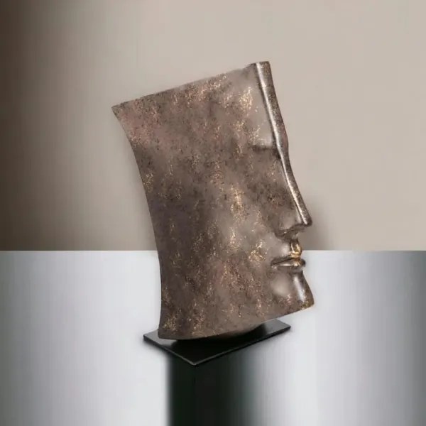 Decorațiune de masă 29x25x17 cm, rășină/finisaj cupru