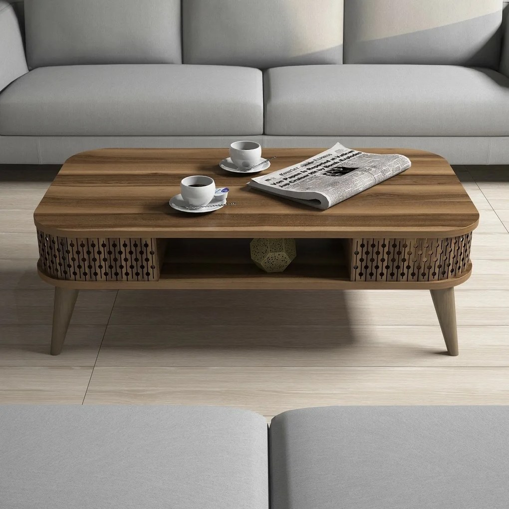 Măsuță de conferință Eylul Walnut
