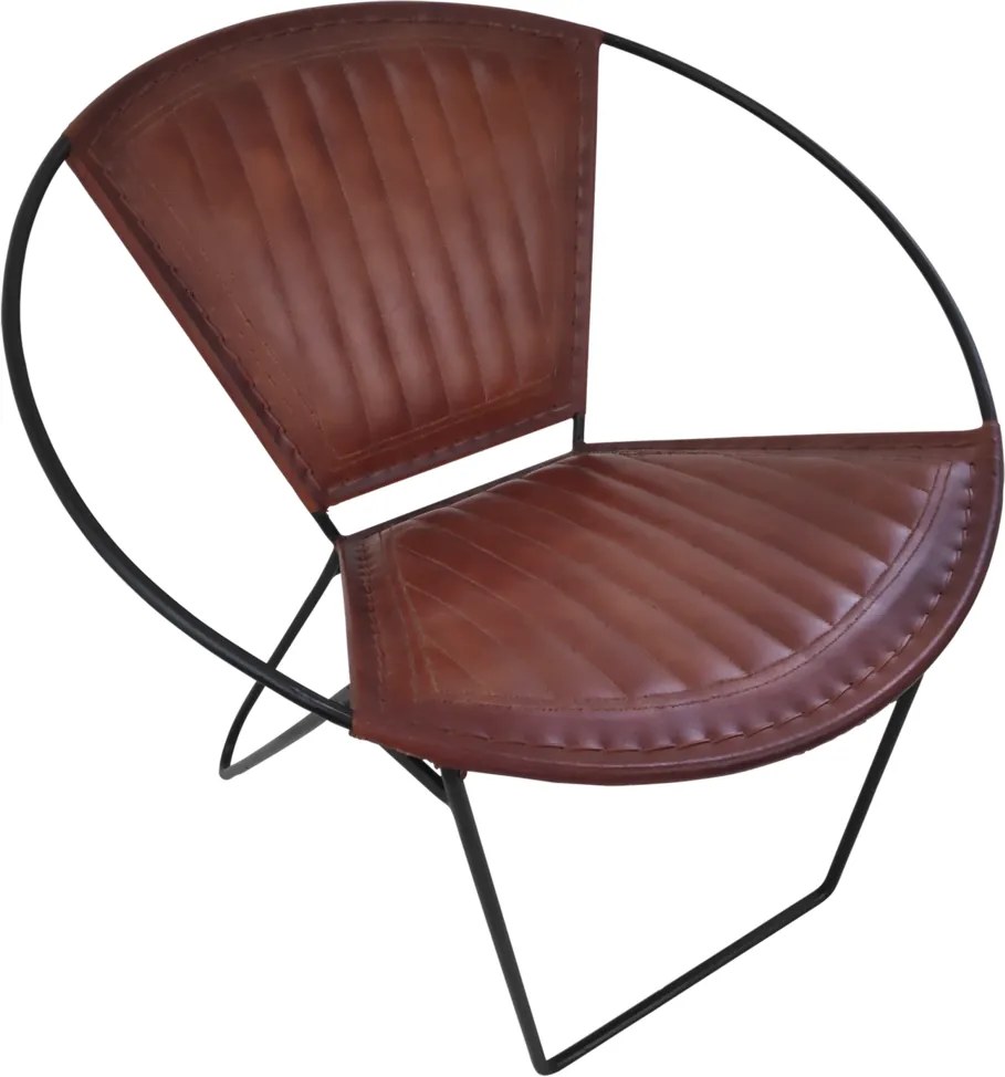 OFERTA Fotoliu de design PANCHO maro calitate II