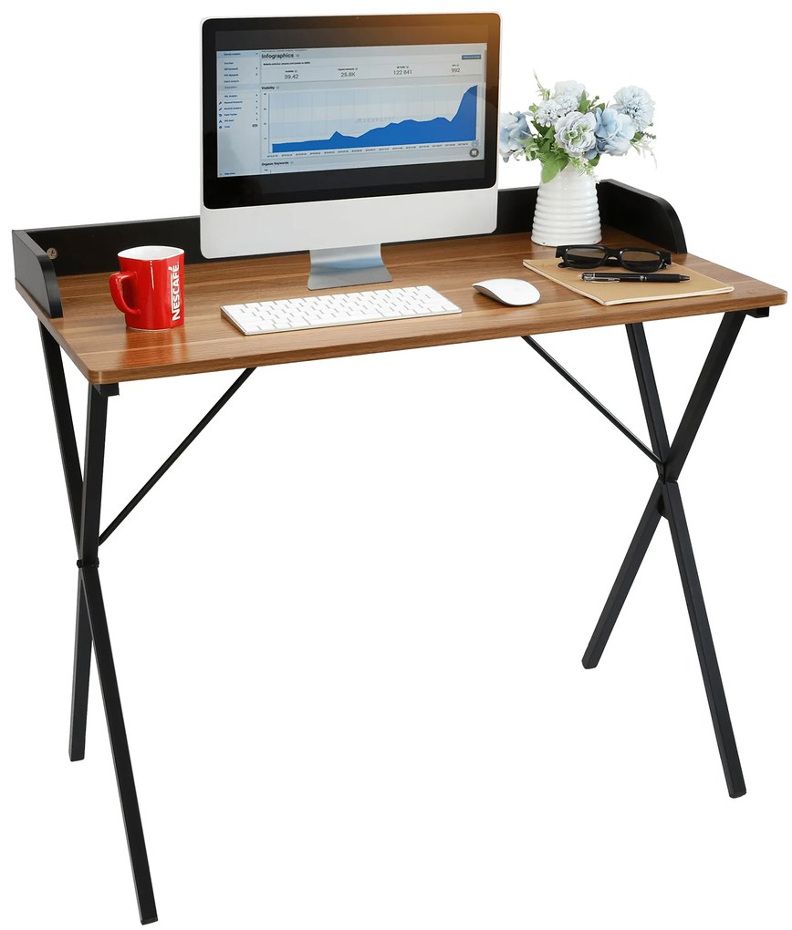 Birou computer, nuc / negru, LENARD