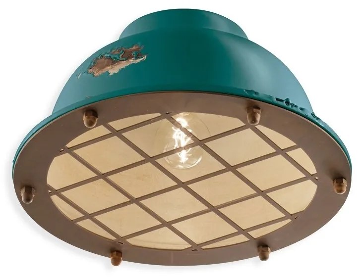 Plafoniera design retro realizata manual din ceramica INDUSTRIAL