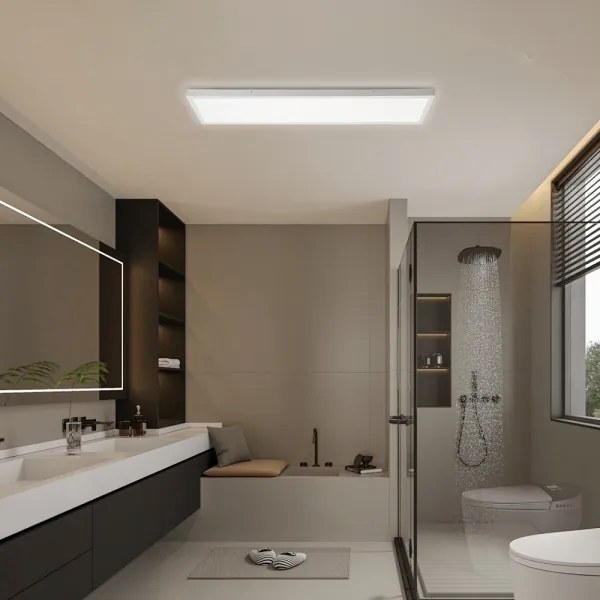 Brilagi - Aplica LED pentru baie FRAME, 50W, 230V, 3000/4000/6000K, IP44, albă