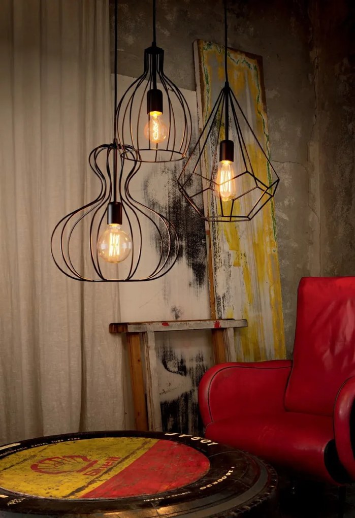 Lustra suspendata / Pendul Industrial Style AMPOLLA-1 SP1 148502