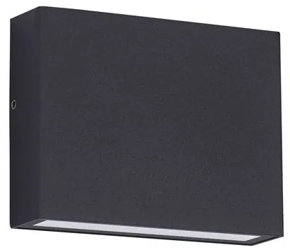 Aplica LED iluminat exterior ambiental IP54 TICK negru