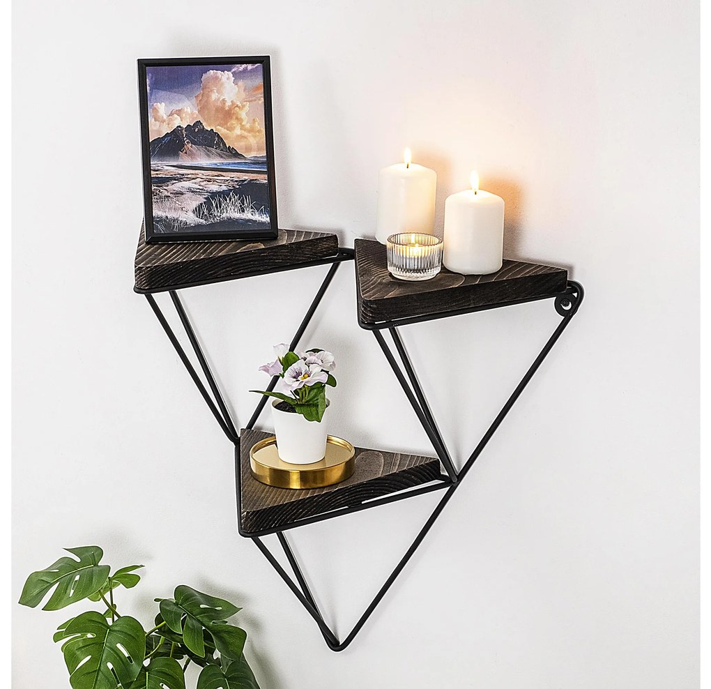 Raft Devako (negru + Nuc închis) . 1095882